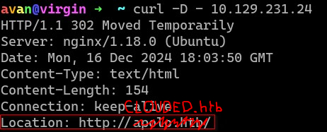 nmap scan d&rsquo;apolo